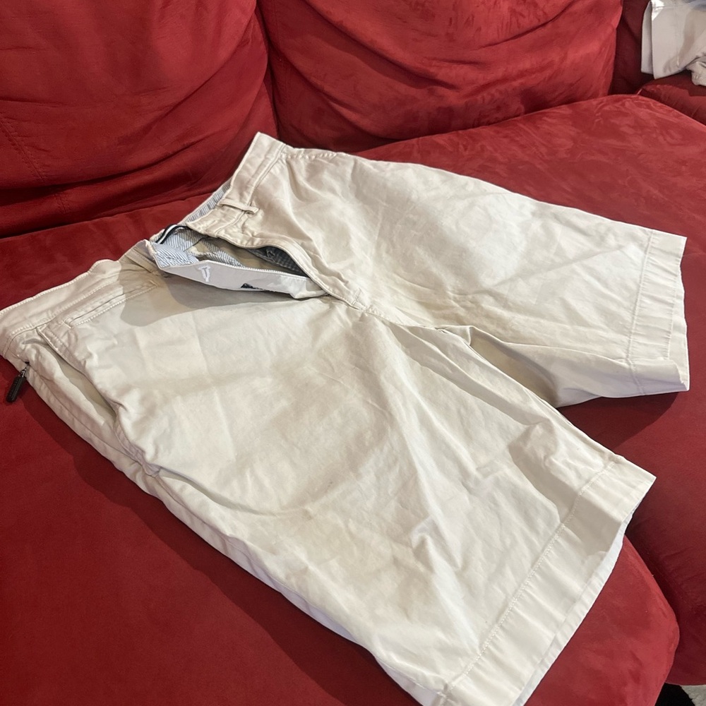 Cremieux Cream Shorts